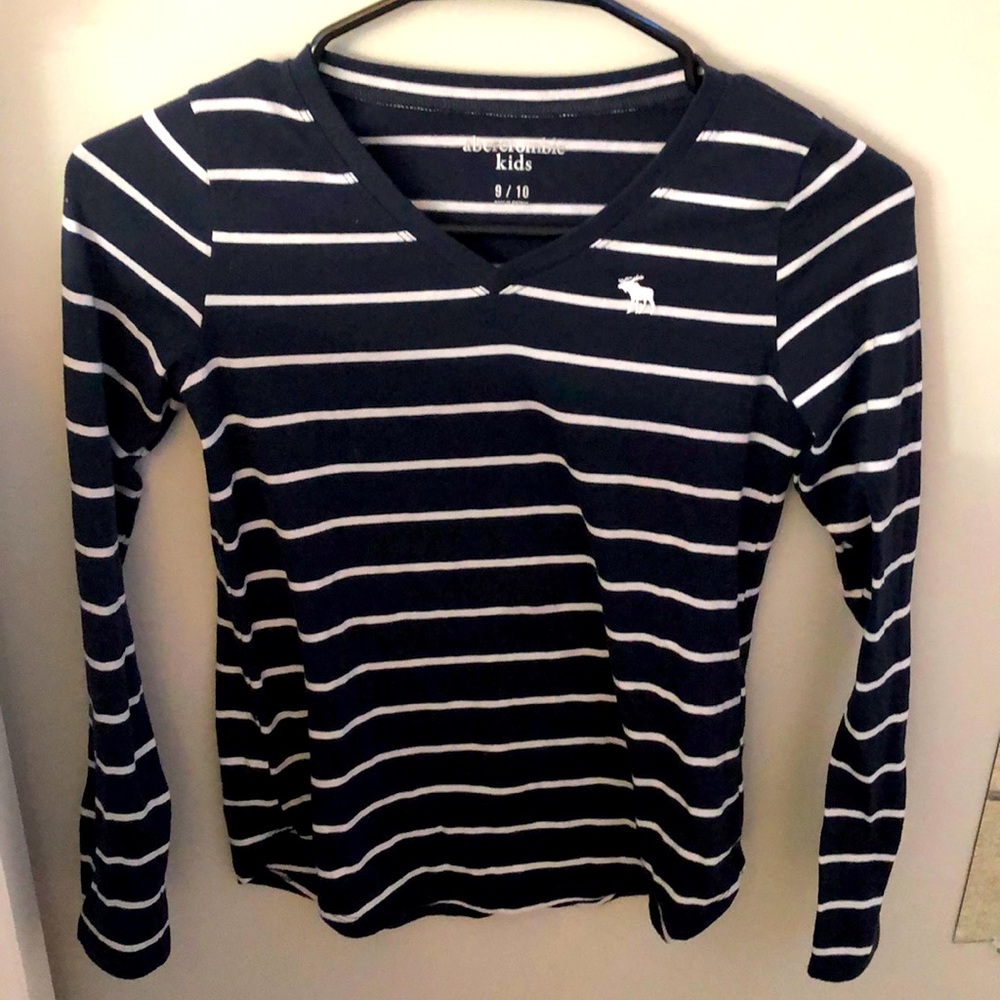 Abercrombie striped long sleeves